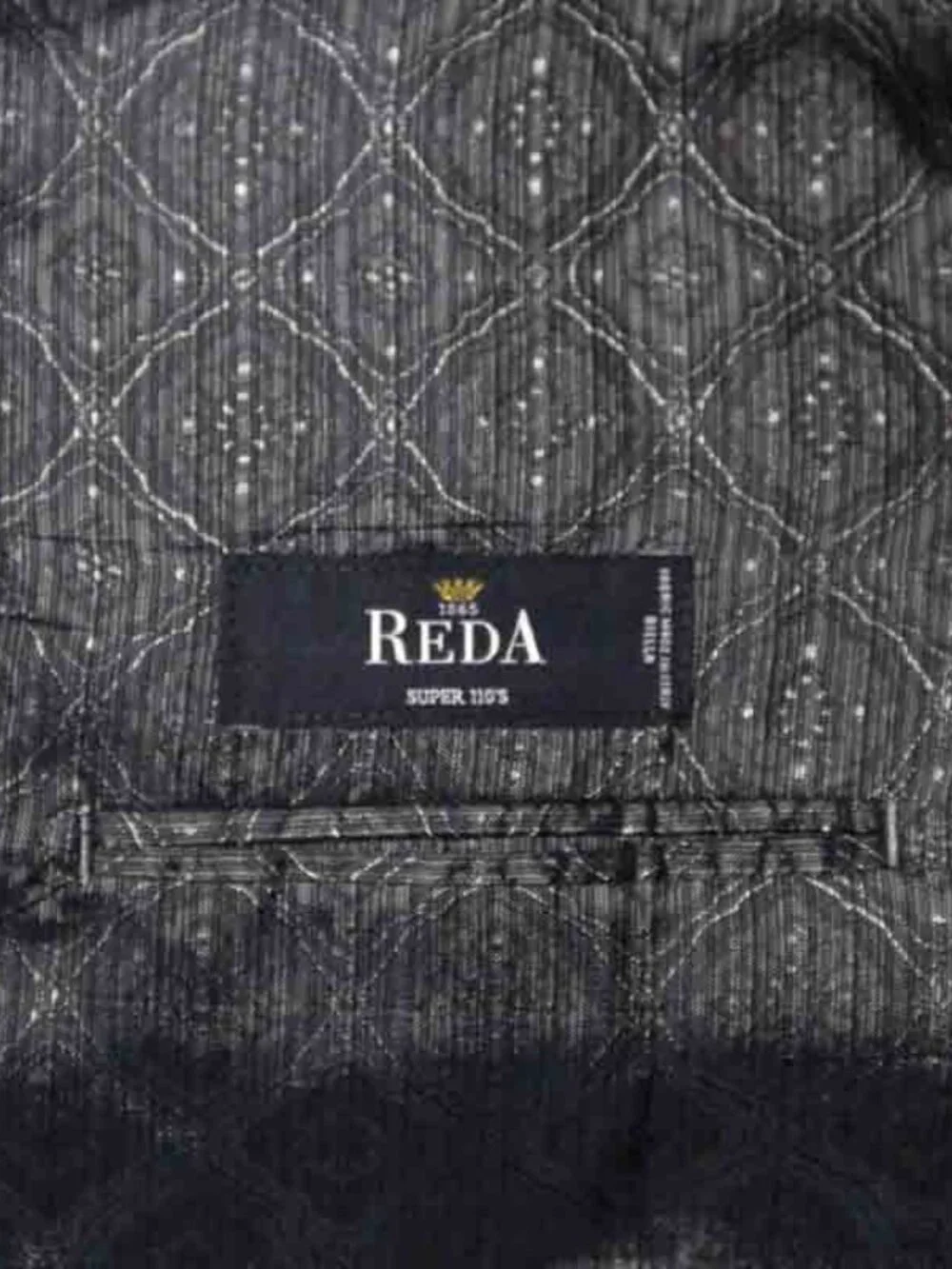 Joseph Abboud REDA Wool Flannel Blazer Gray Brown Cream Plaid Men's Size 48L